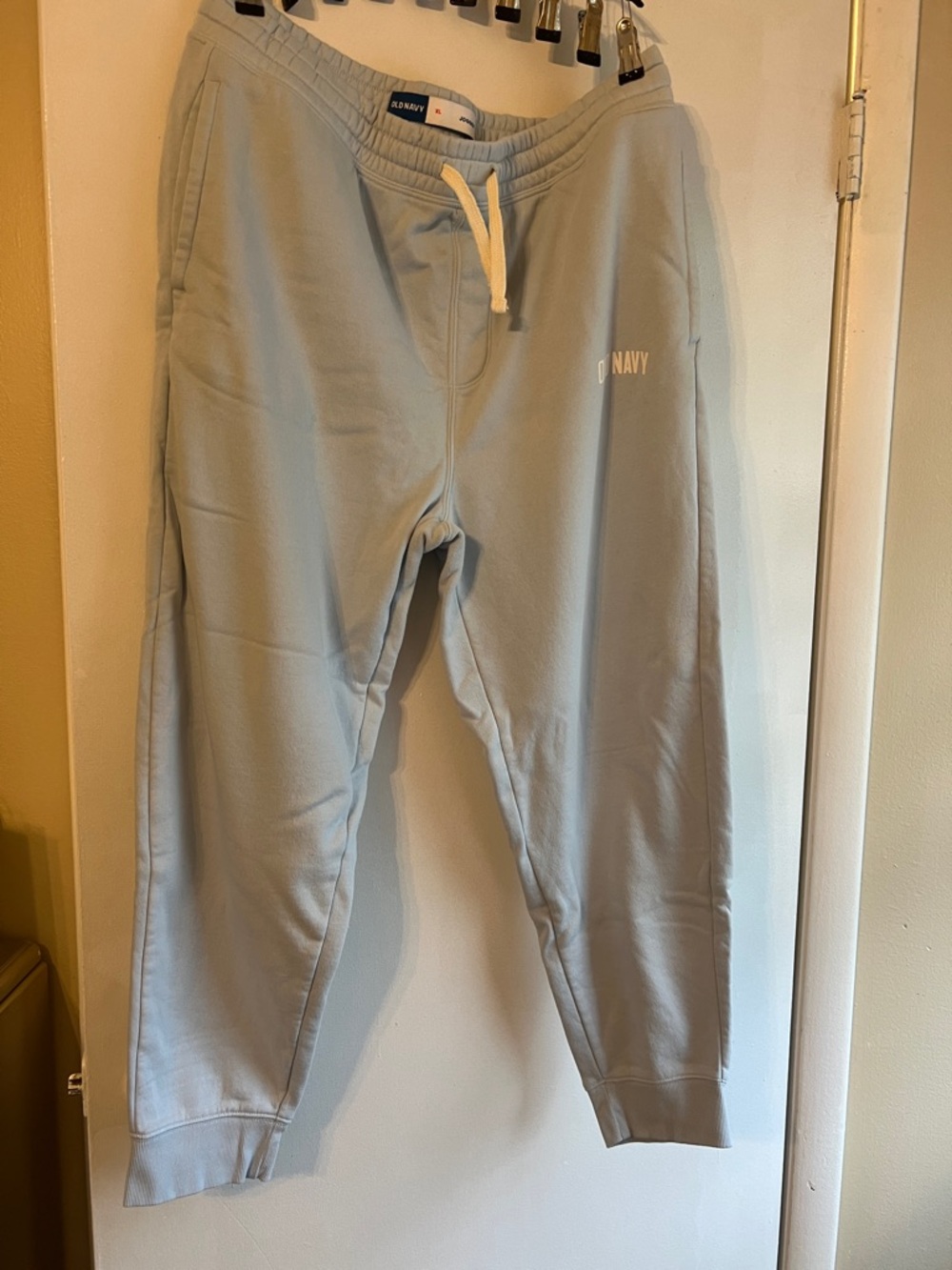 Old Navy Men's Pale Blue Jogger Sweatpants
